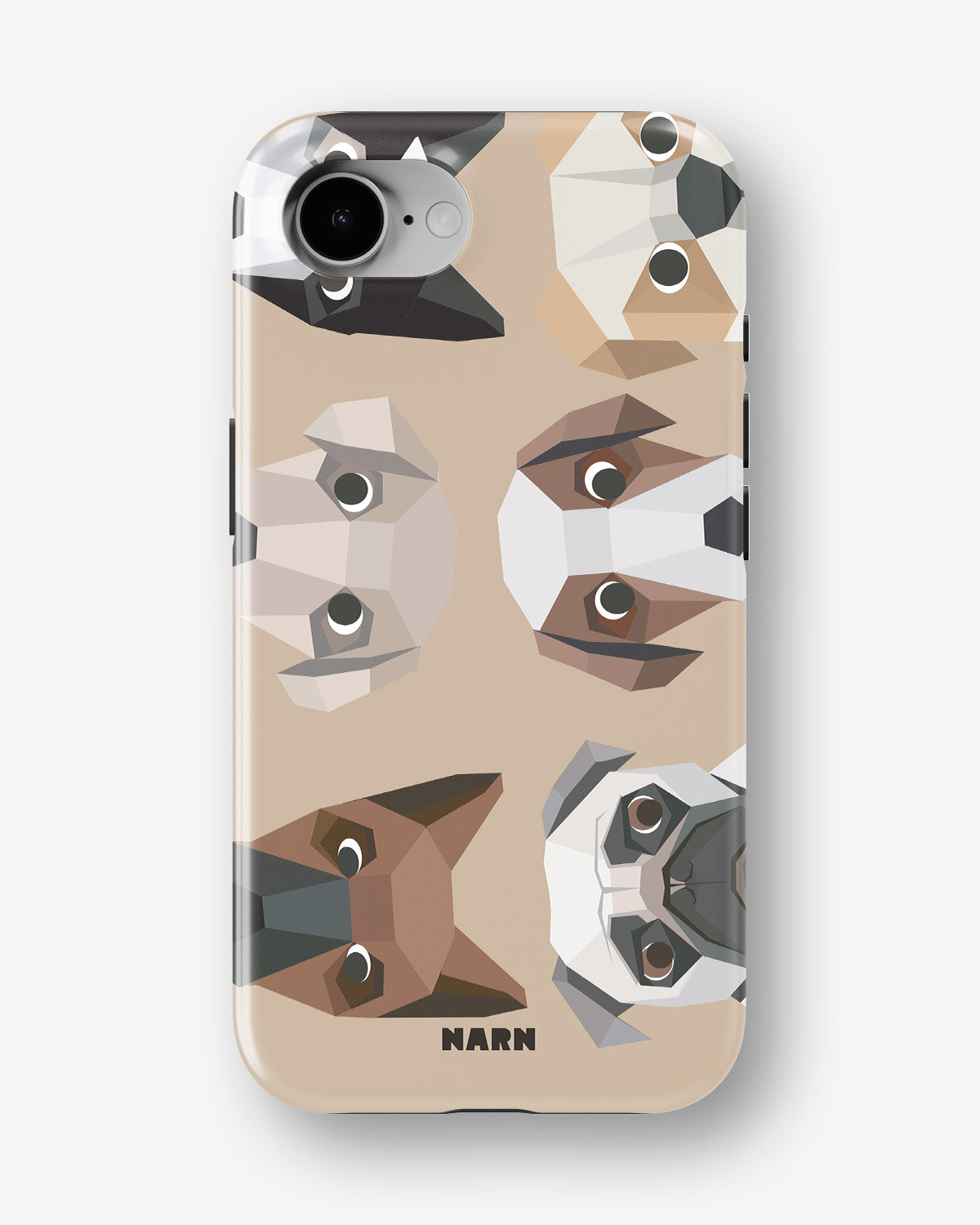 iPhone 17e Tough Case – Cute Dogs - View 1