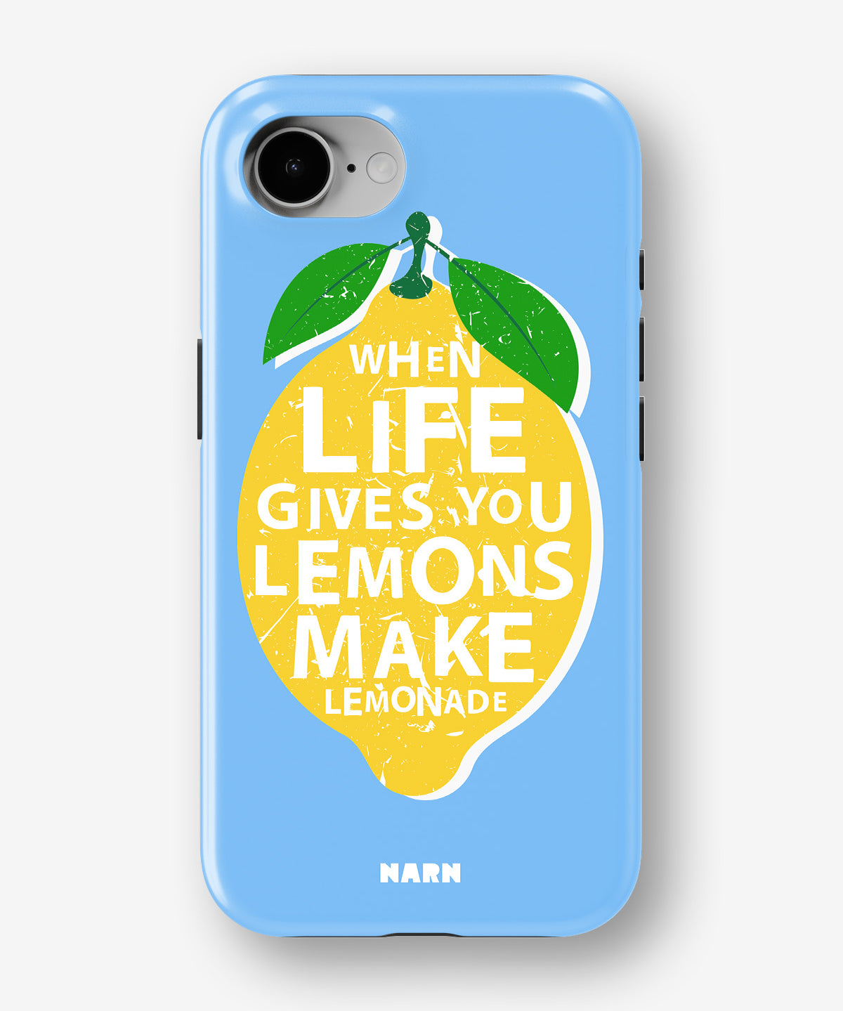 iPhone 17e Tough Case – Lemon Quote - View 1