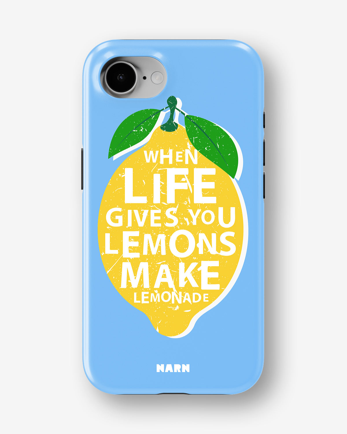 iPhone 17e Tough Case – Lemon Quote - View 1