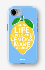 iPhone 17e Tough Case – Lemon Quote - View 1
