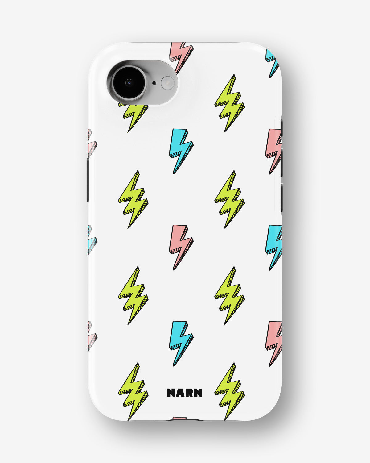 iPhone 17e Tough Case – Lightning Bolts - View 1
