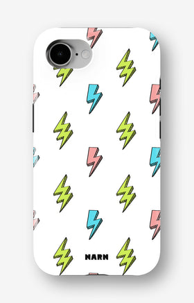 iPhone 17e Tough Case – Lightning Bolts - View 1