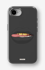 iPhone 17e Tough Case – Golden Lips - View 1