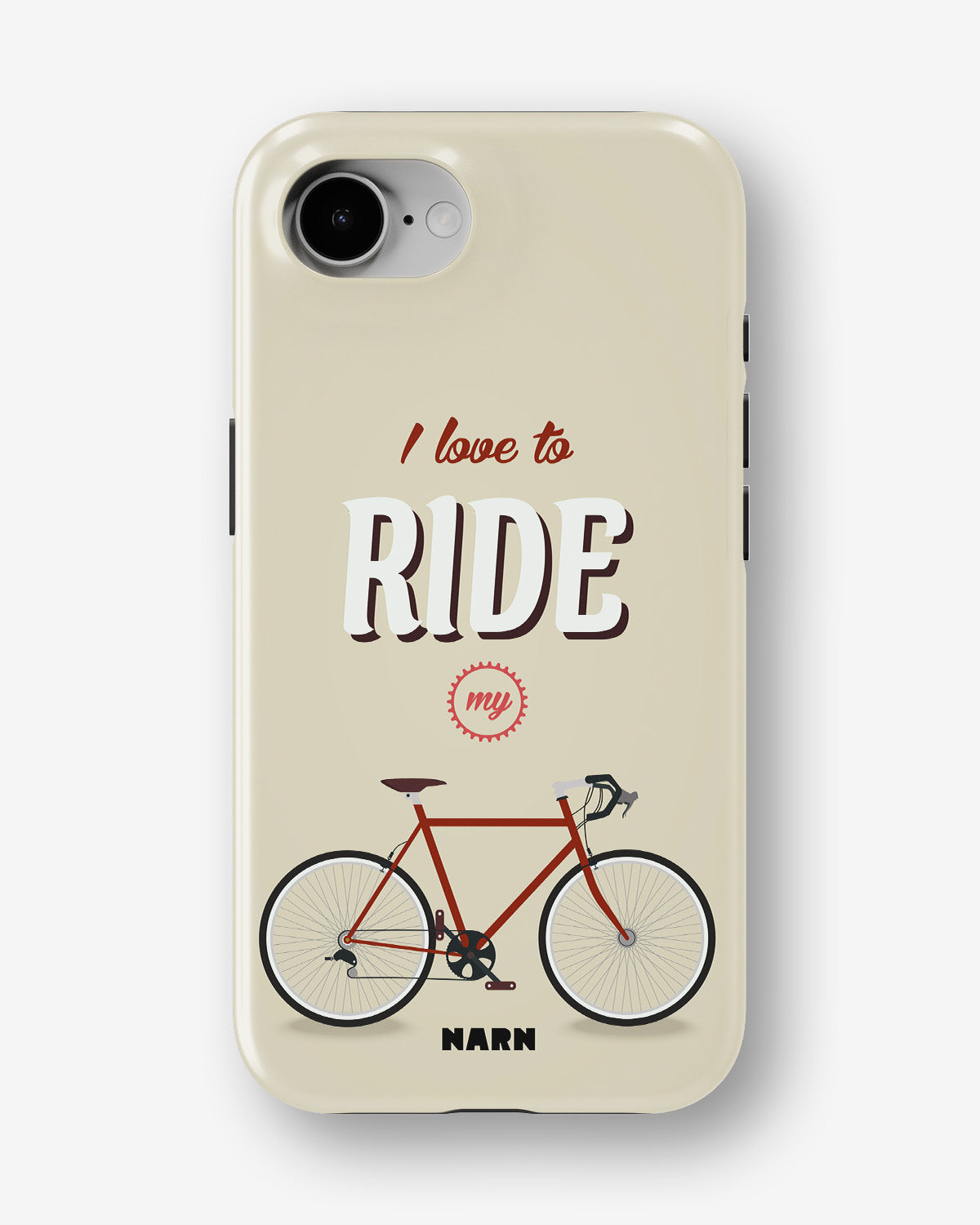 iPhone 17e Tough Case – Ride My Bicycle - View 1