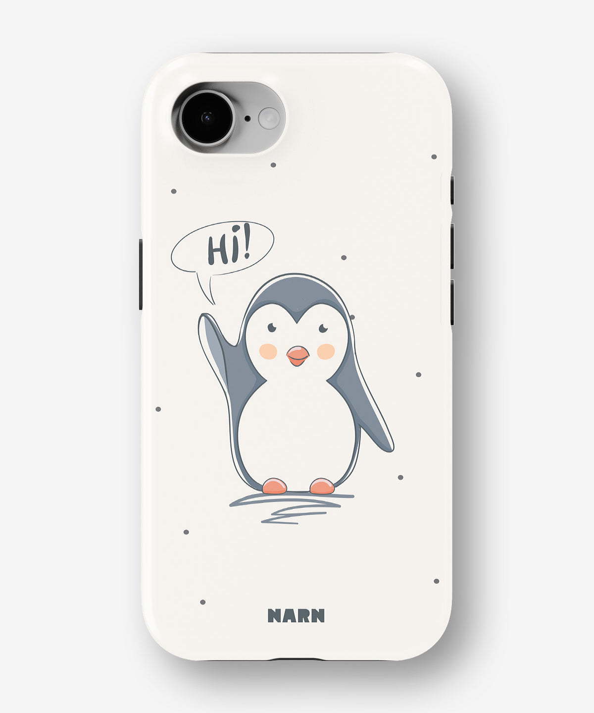 iPhone 17e Tough Case – Cute Penguin - View 1