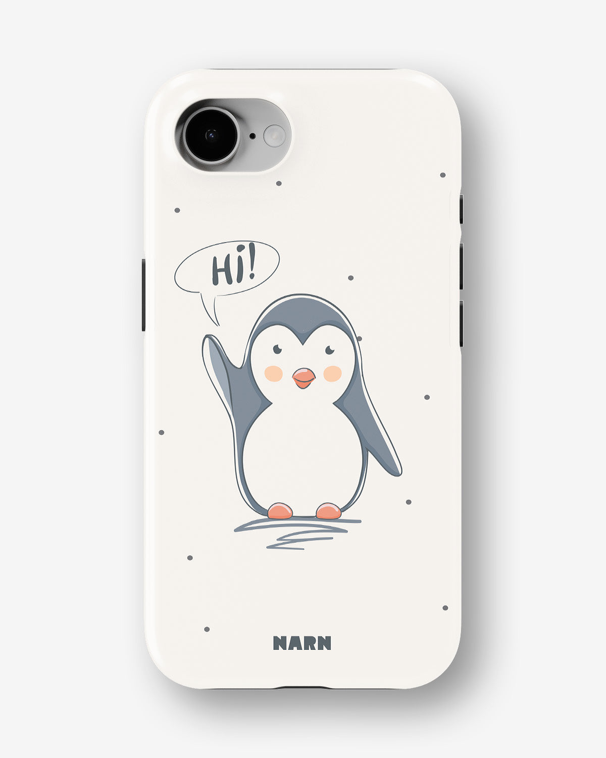 iPhone 17e Tough Case – Cute Penguin - View 1