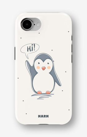 iPhone 17e Tough Case – Cute Penguin - View 1