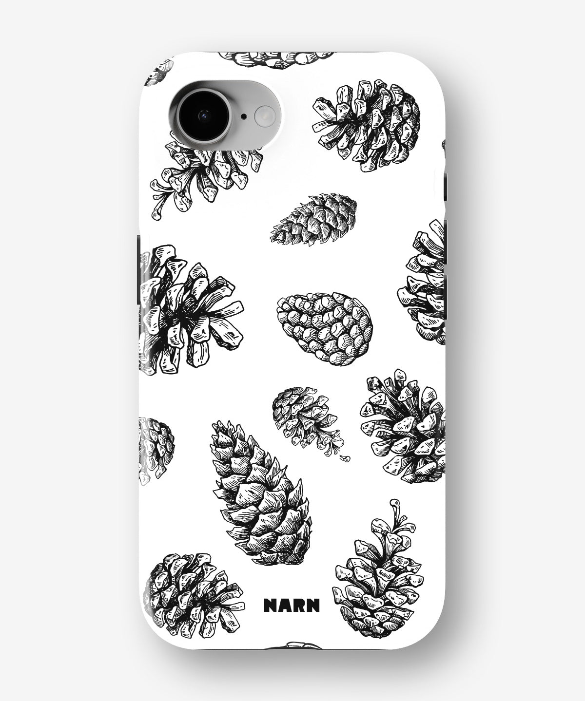 iPhone 17e Tough Case – Pine Cones - View 1