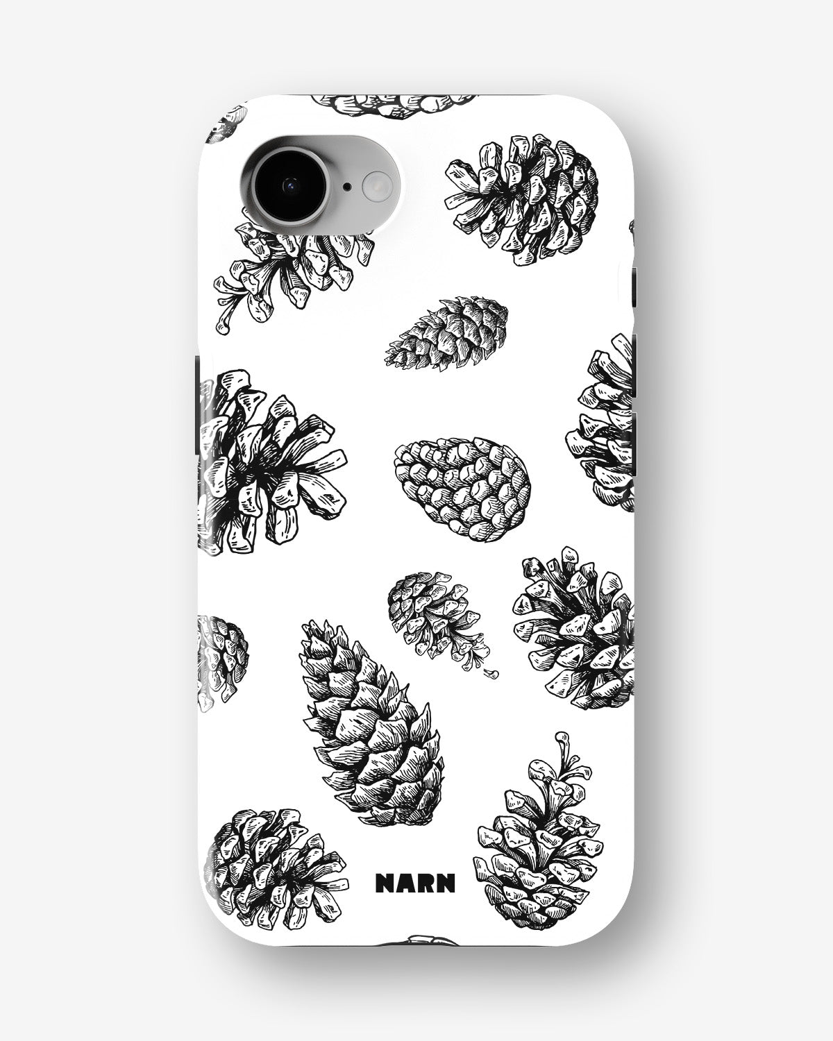 iPhone 17e Tough Case – Pine Cones - View 1