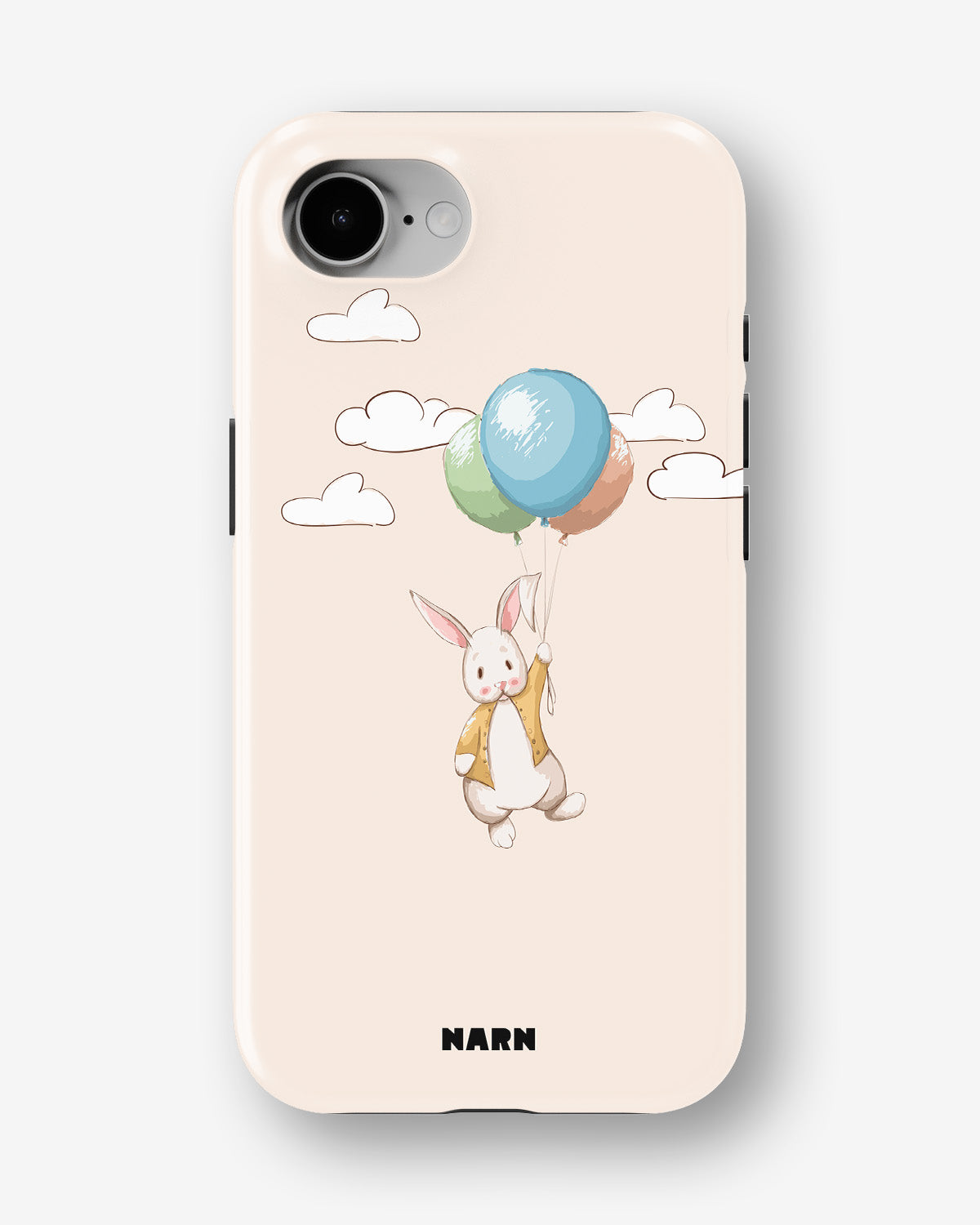 iPhone 17e Tough Case – Flying Rabbit - View 1