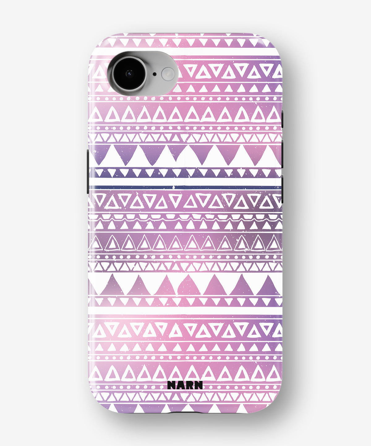 iPhone 17e Tough Case – Purple Aztec - View 1