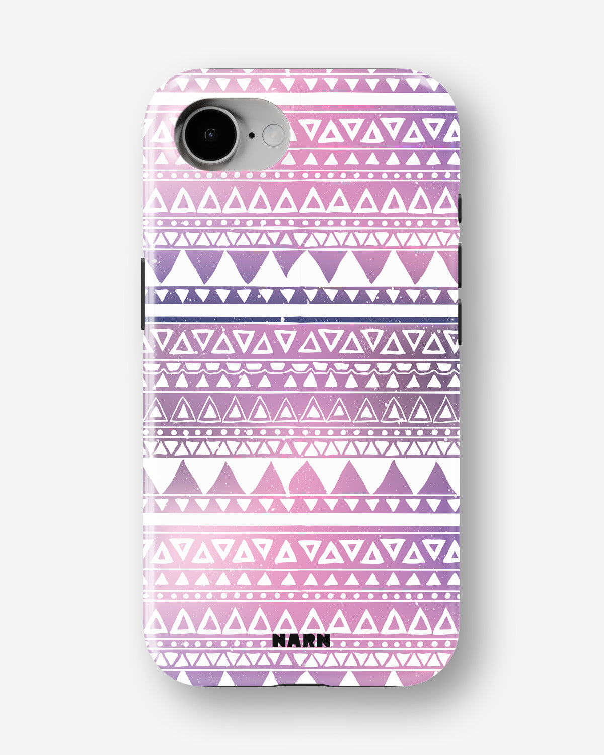 iPhone 17e Tough Case – Purple Aztec - View 1