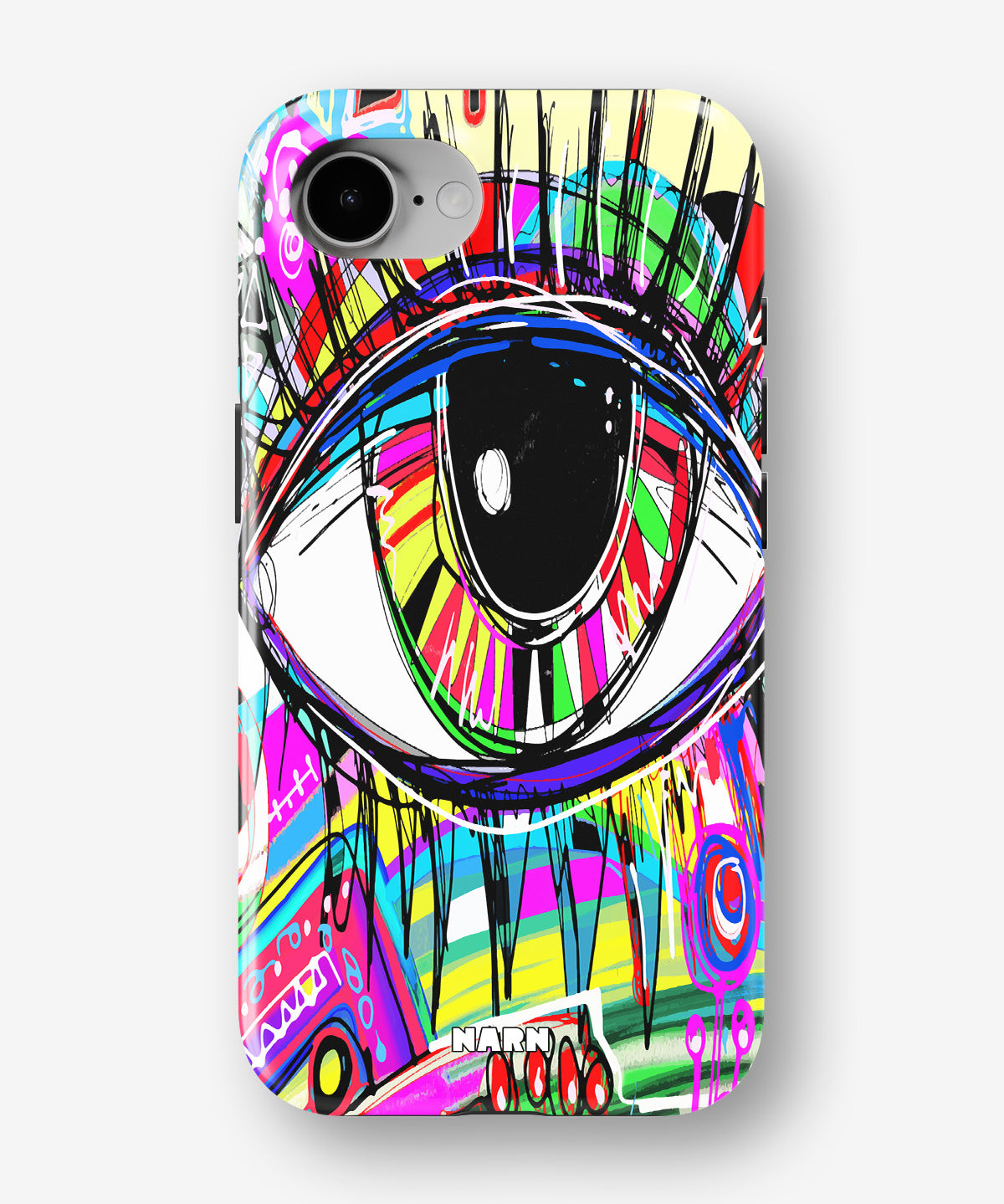 iPhone 17e Tough Case – Abstract Eye - View 1