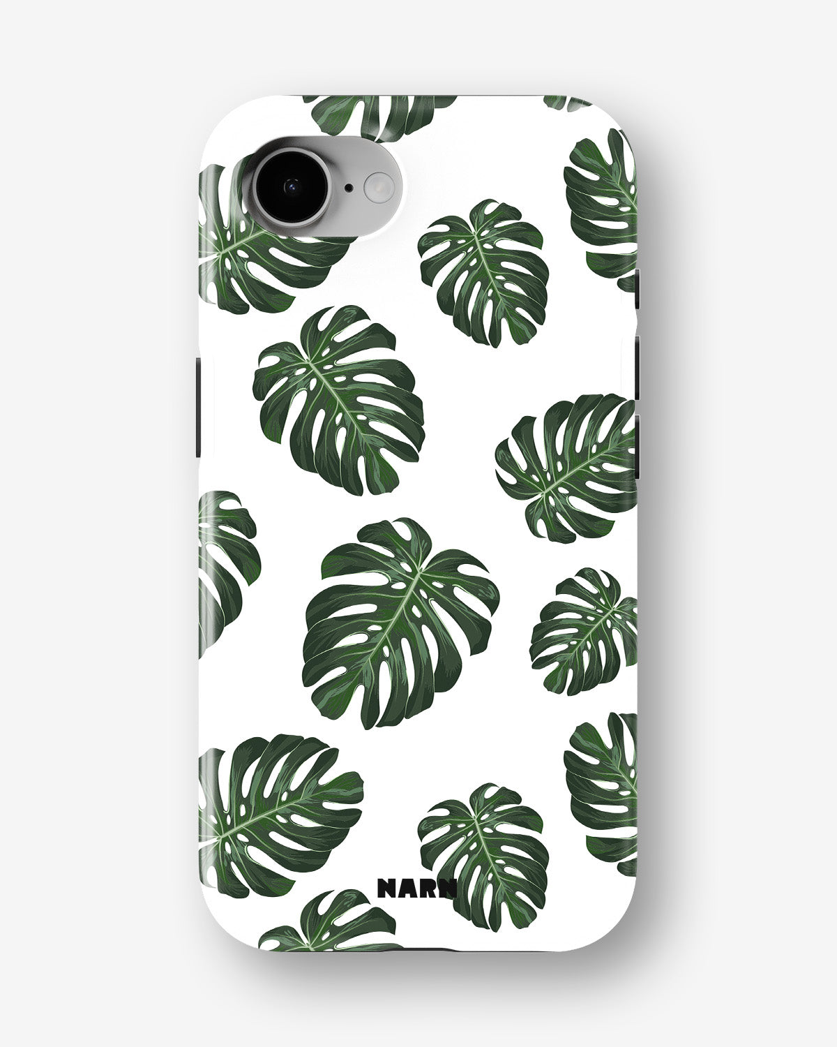 iPhone 17e Tough Case – Monstera Pattern - View 1