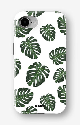iPhone 17e Tough Case – Monstera Pattern - View 1