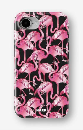 iPhone 17e Tough Case – Flamingos - View 1