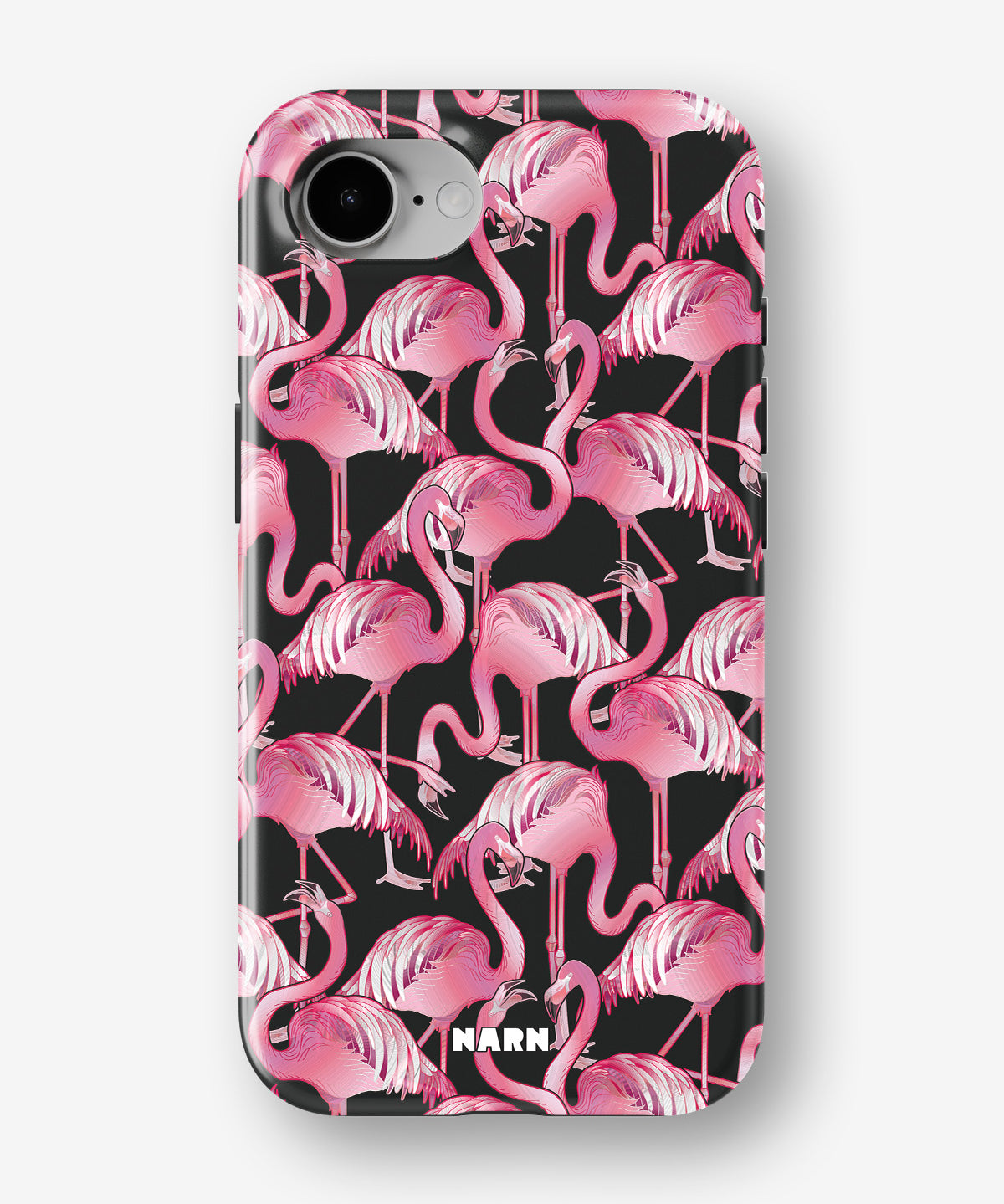 iPhone 17e Tough Case – Flamingos - View 1