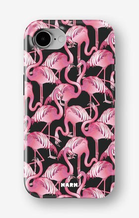 iPhone 17e Tough Case – Flamingos - View 1