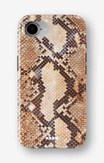 iPhone 17e Tough Case – Brown Snakeskin - View 1