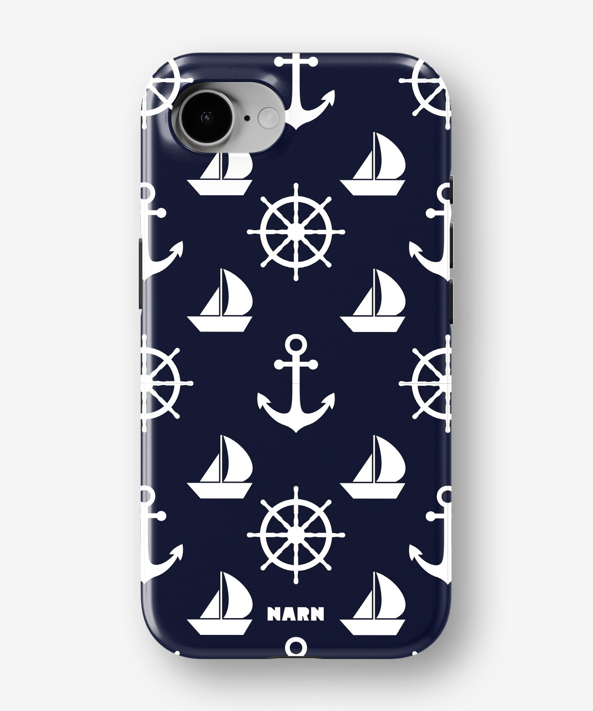 iPhone 17e Tough Case – Deep Blue Voyage - View 1