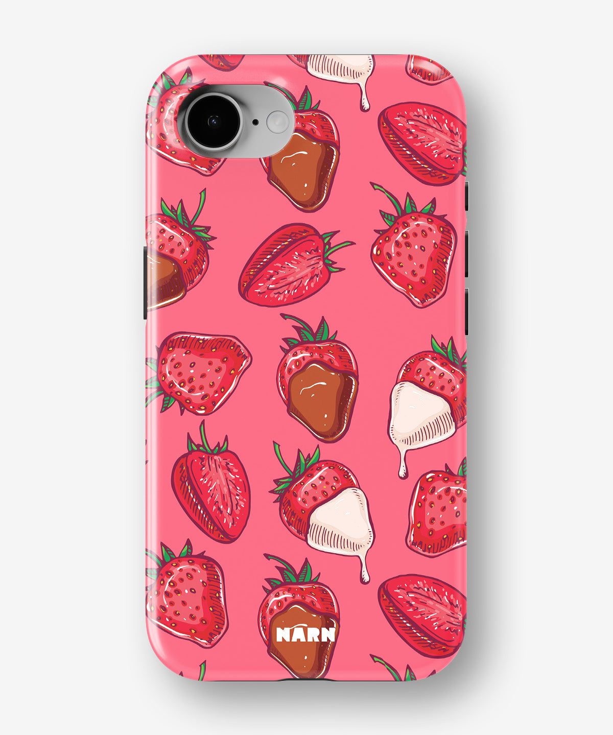 iPhone 17e Tough Case – Strawberry Chocolate - View 1