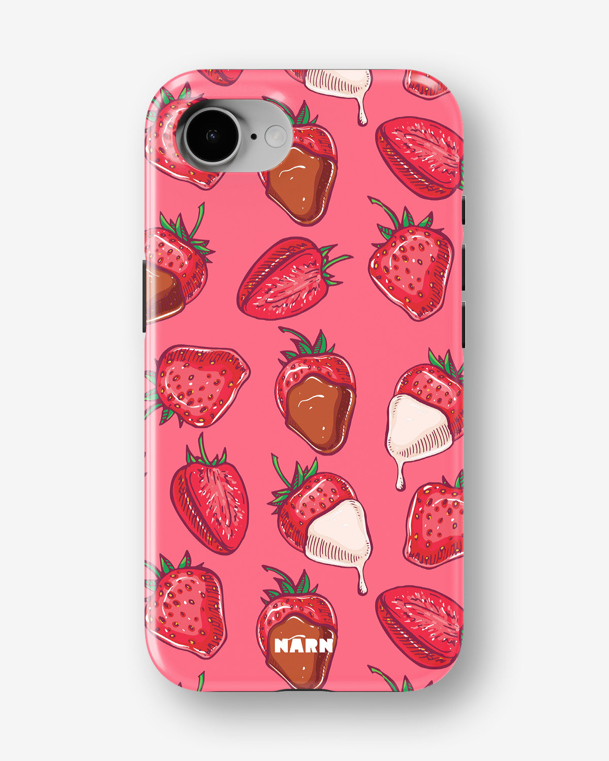 iPhone 17e Tough Case – Strawberry Chocolate - View 1