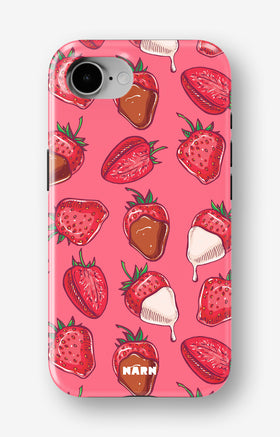iPhone 17e Tough Case – Strawberry Chocolate - View 1