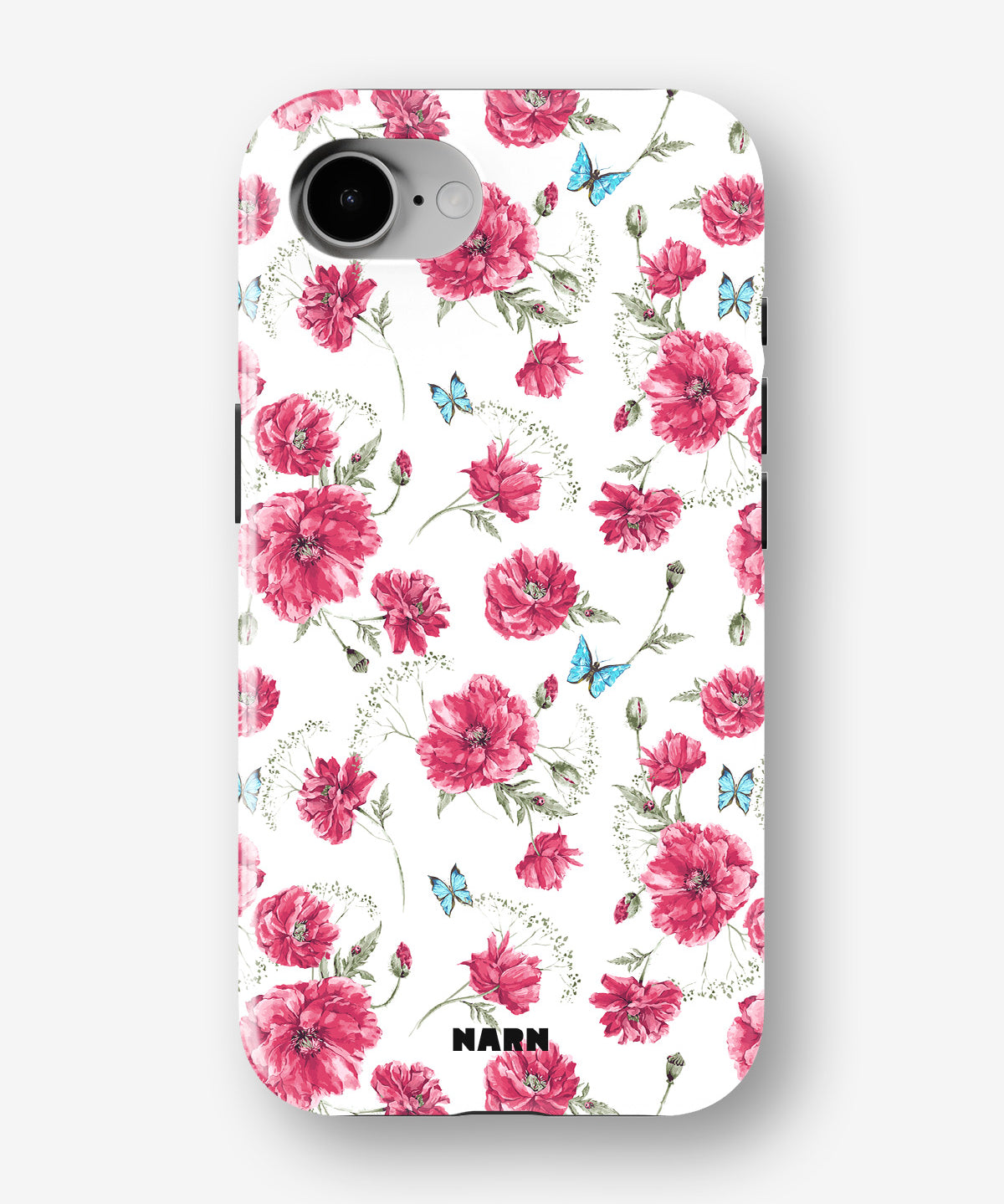 iPhone 17e Tough Case – Poppies in Bloom - View 1