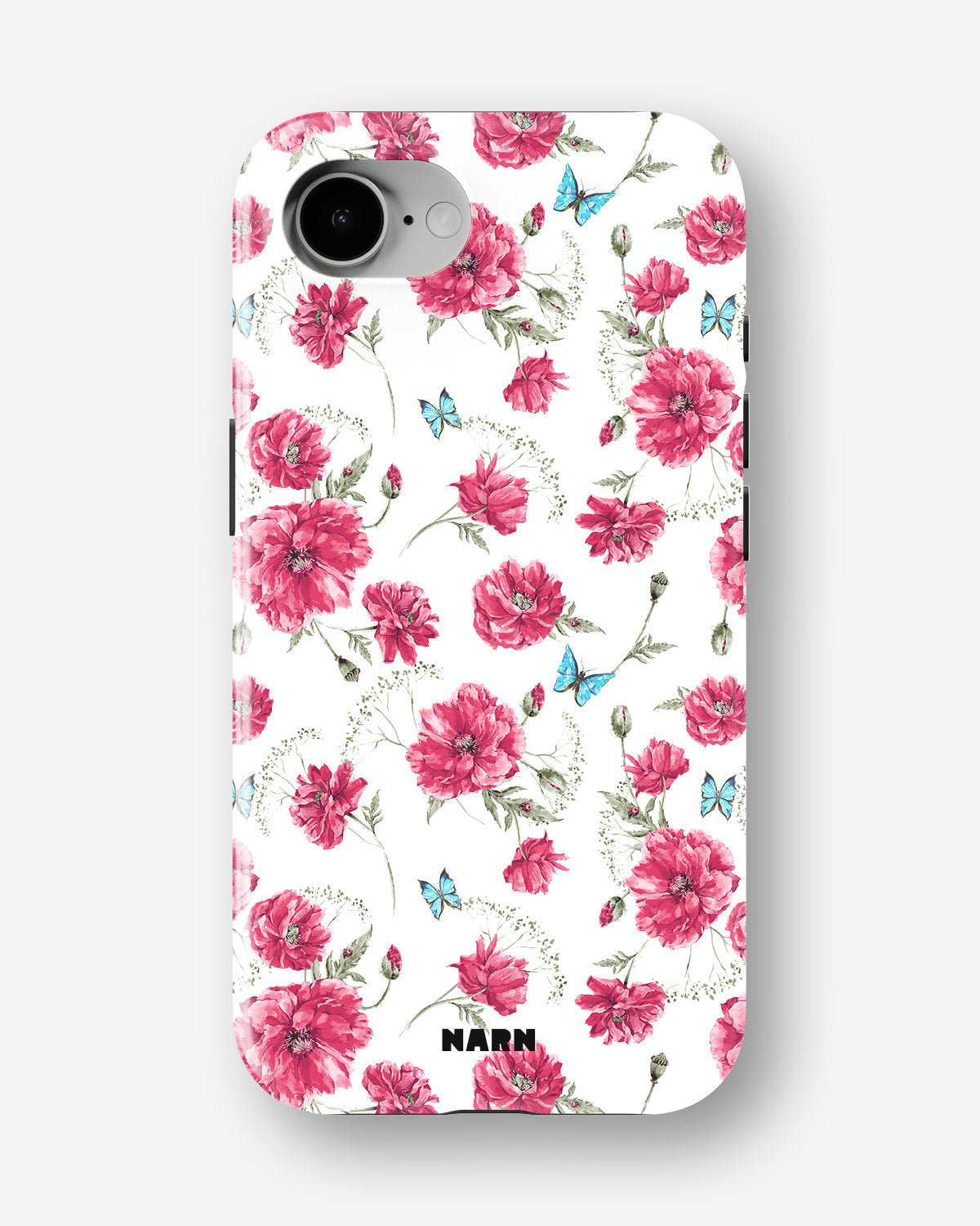 iPhone 17e Tough Case – Poppies in Bloom - View 1