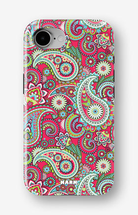 iPhone 17e Tough Case – Paisley Paradise - View 1