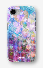 iPhone 17e Tough Case – Purple Hearts - View 1