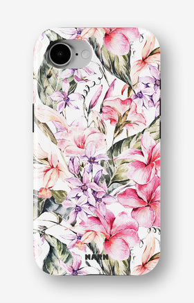 iPhone 17e Tough Case – Watercolor Flowers - View 1