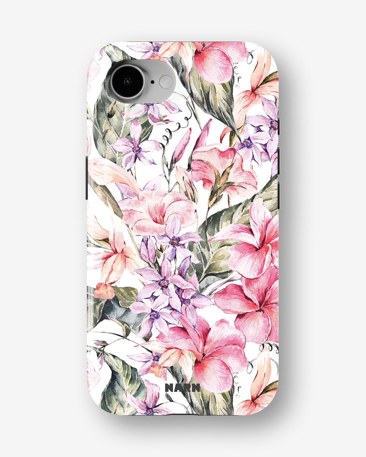 iPhone 17e Tough Case – Watercolor Flowers - View 1