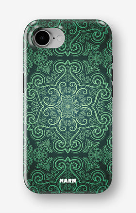 iPhone 17e Tough Case – Retro Forest - View 1