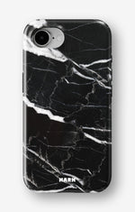 iPhone 17e Tough Case – Black Marble - View 1