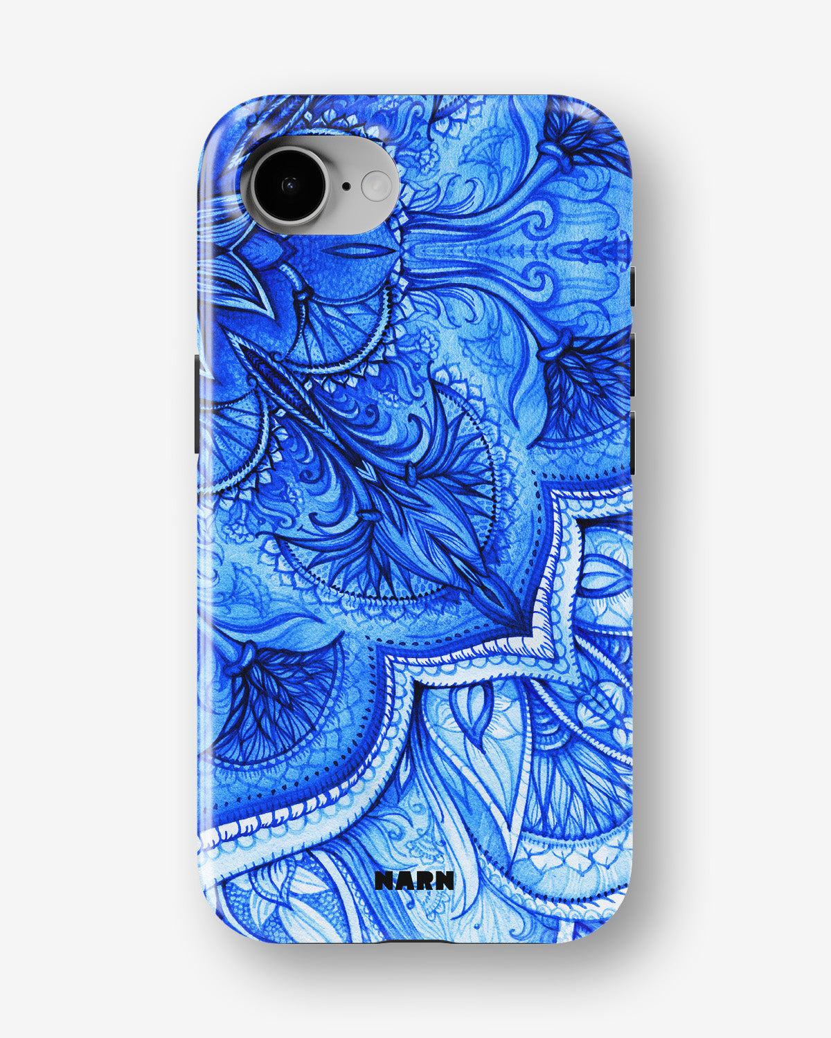 iPhone 17e Tough Case – Blue Vintage - View 1