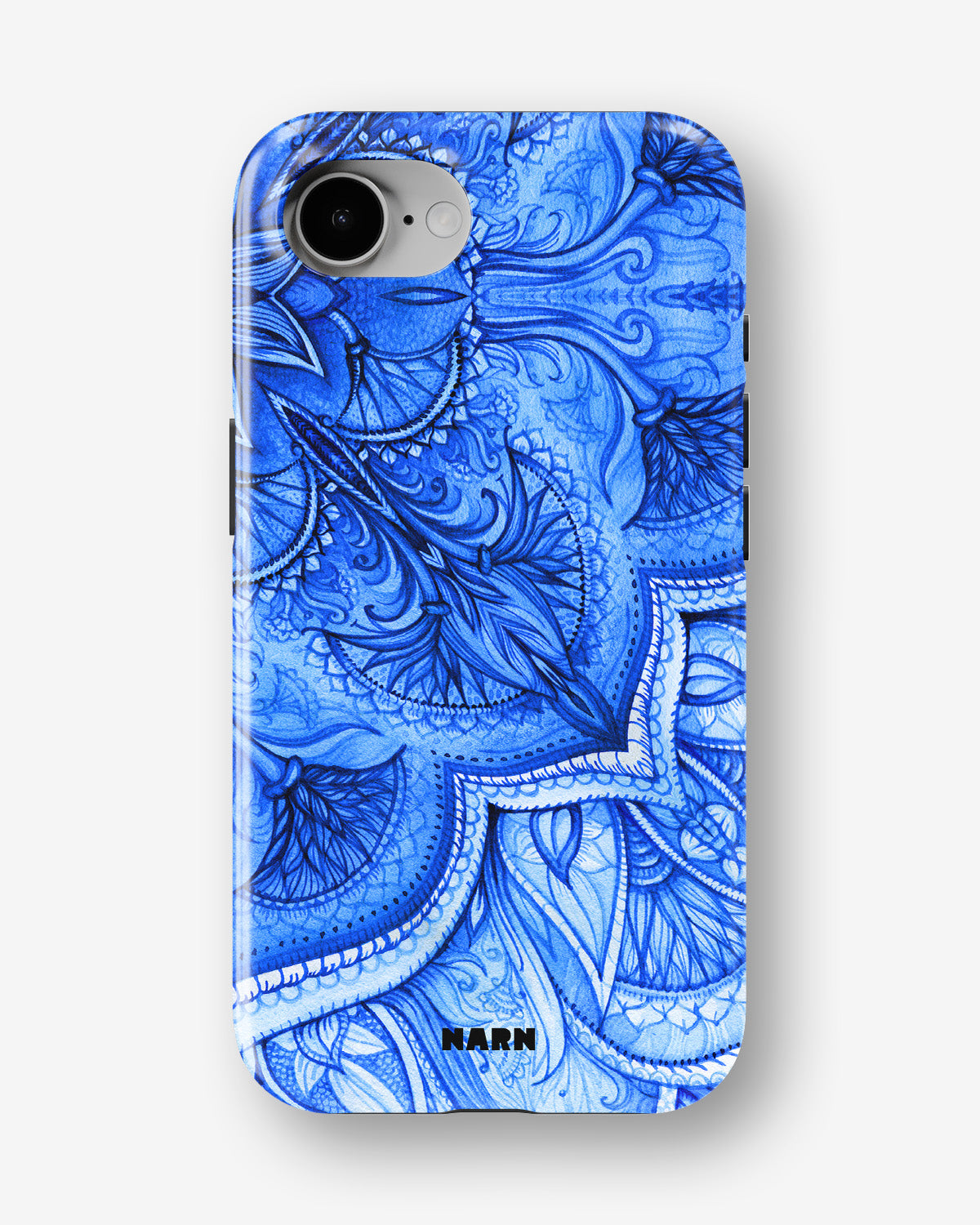 iPhone 17e Tough Case – Blue Vintage - View 1