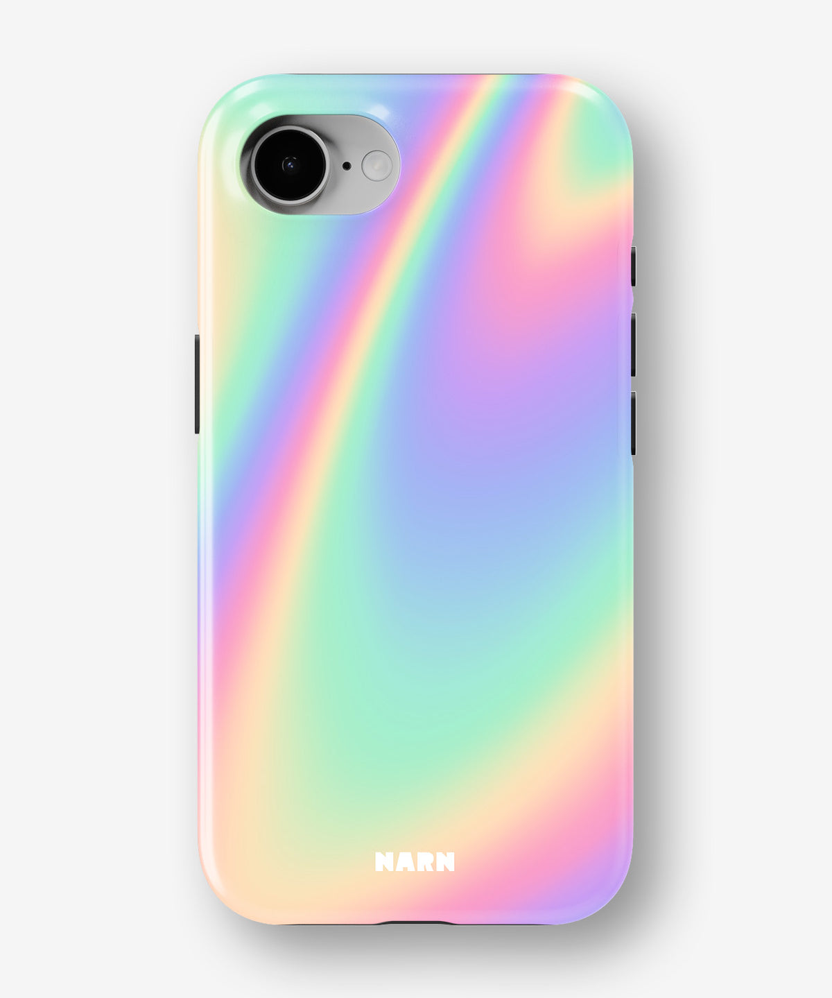 iPhone 17e Tough Case – Rainbow Haze - View 1