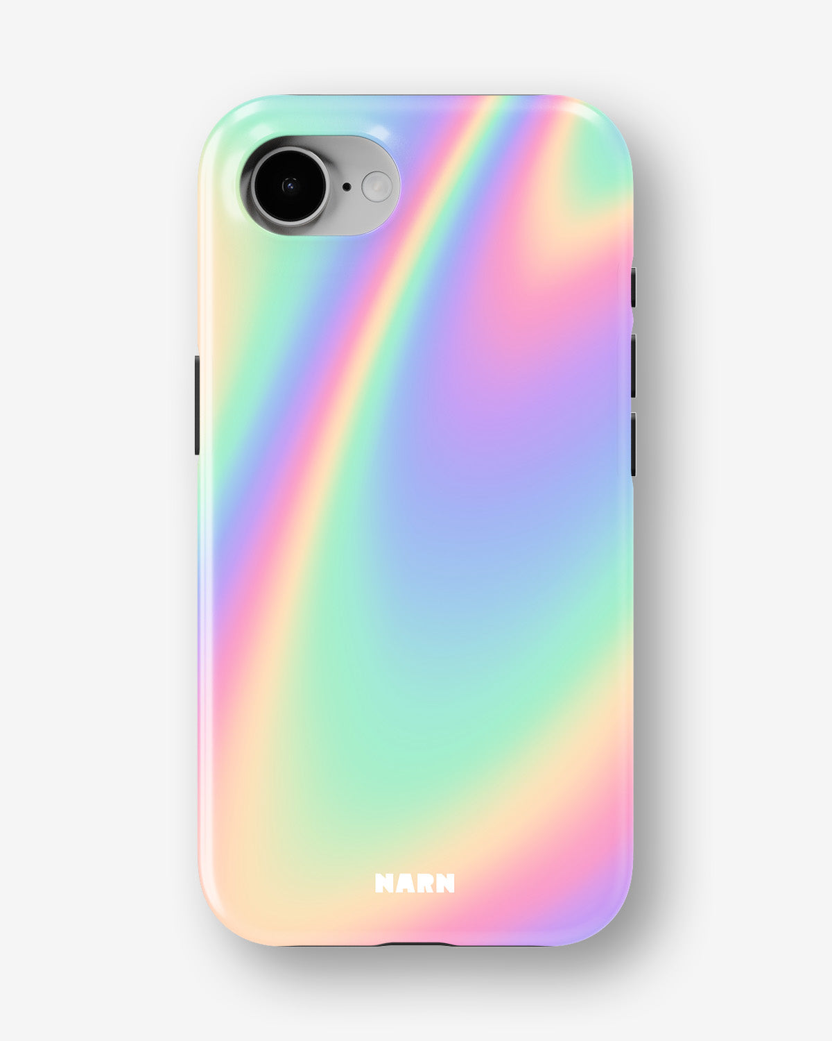 iPhone 17e Tough Case – Rainbow Haze - View 1