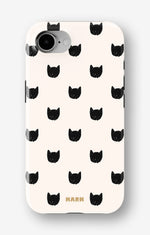 iPhone 17e Tough Case – Kitty Dots - View 1