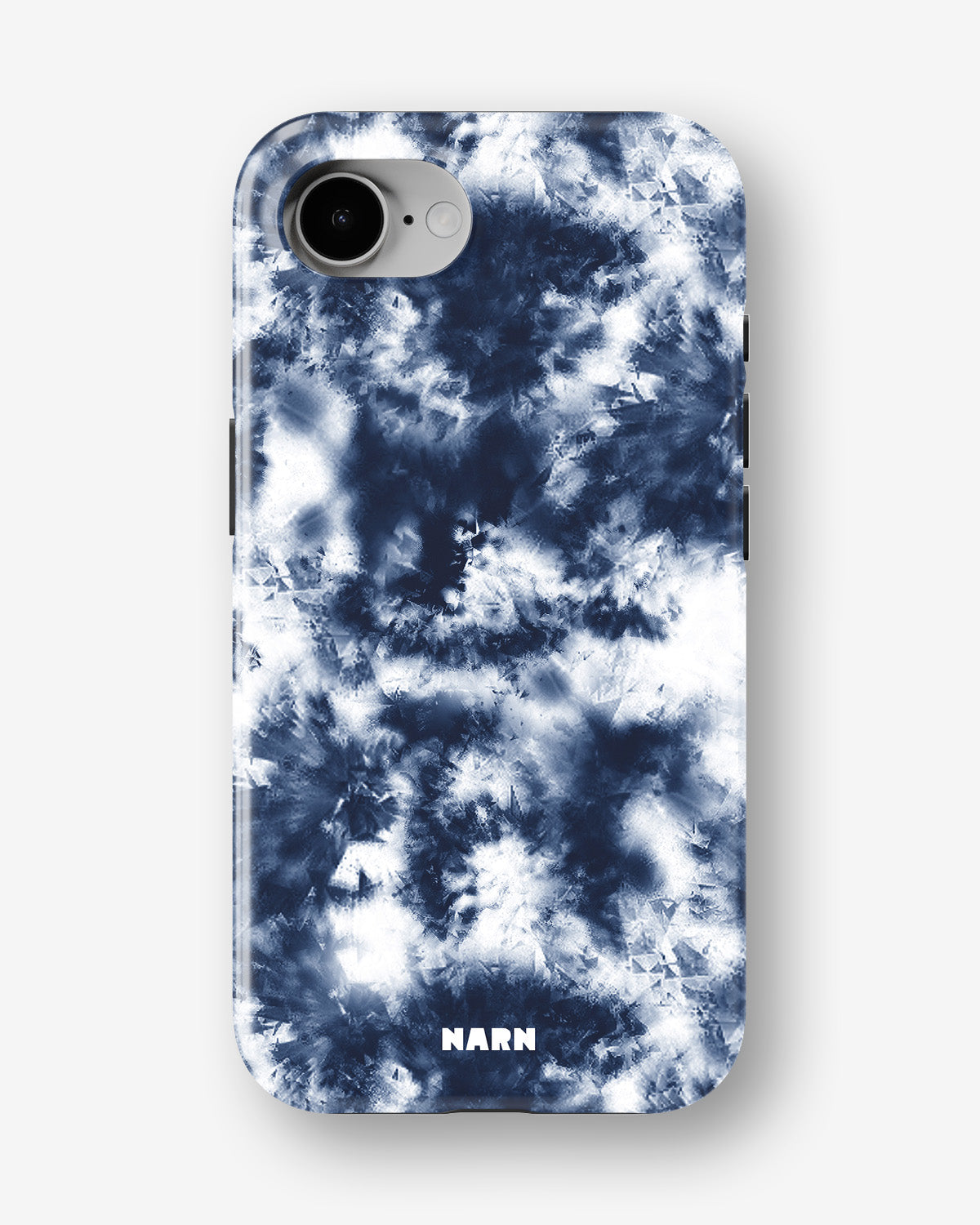 iPhone 17e Tough Case – Tie Dye Blue - View 1