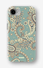 iPhone 17e Tough Case – Paisley Green - View 1