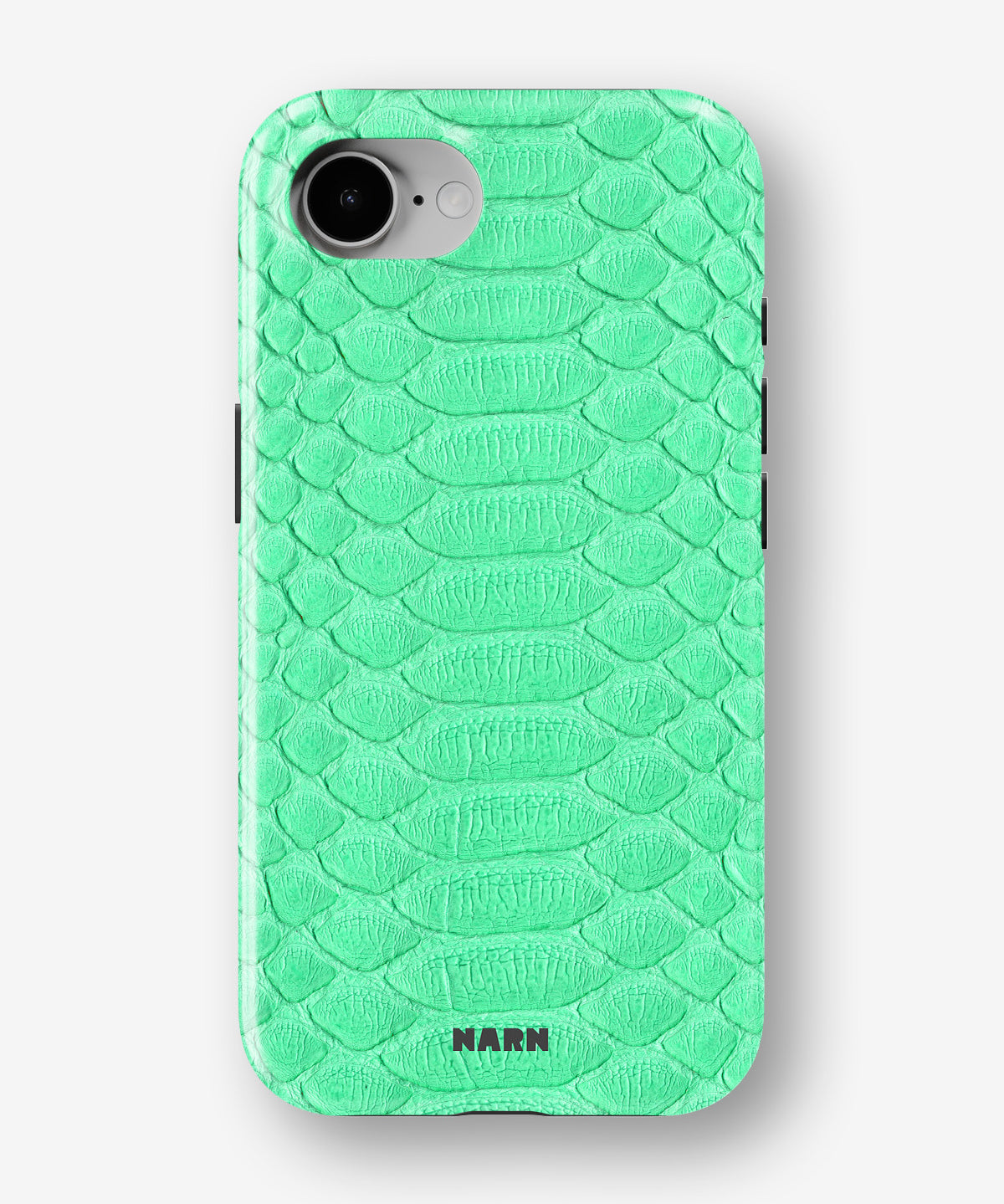 iPhone 17e Tough Case – Turquoise Snake - View 1