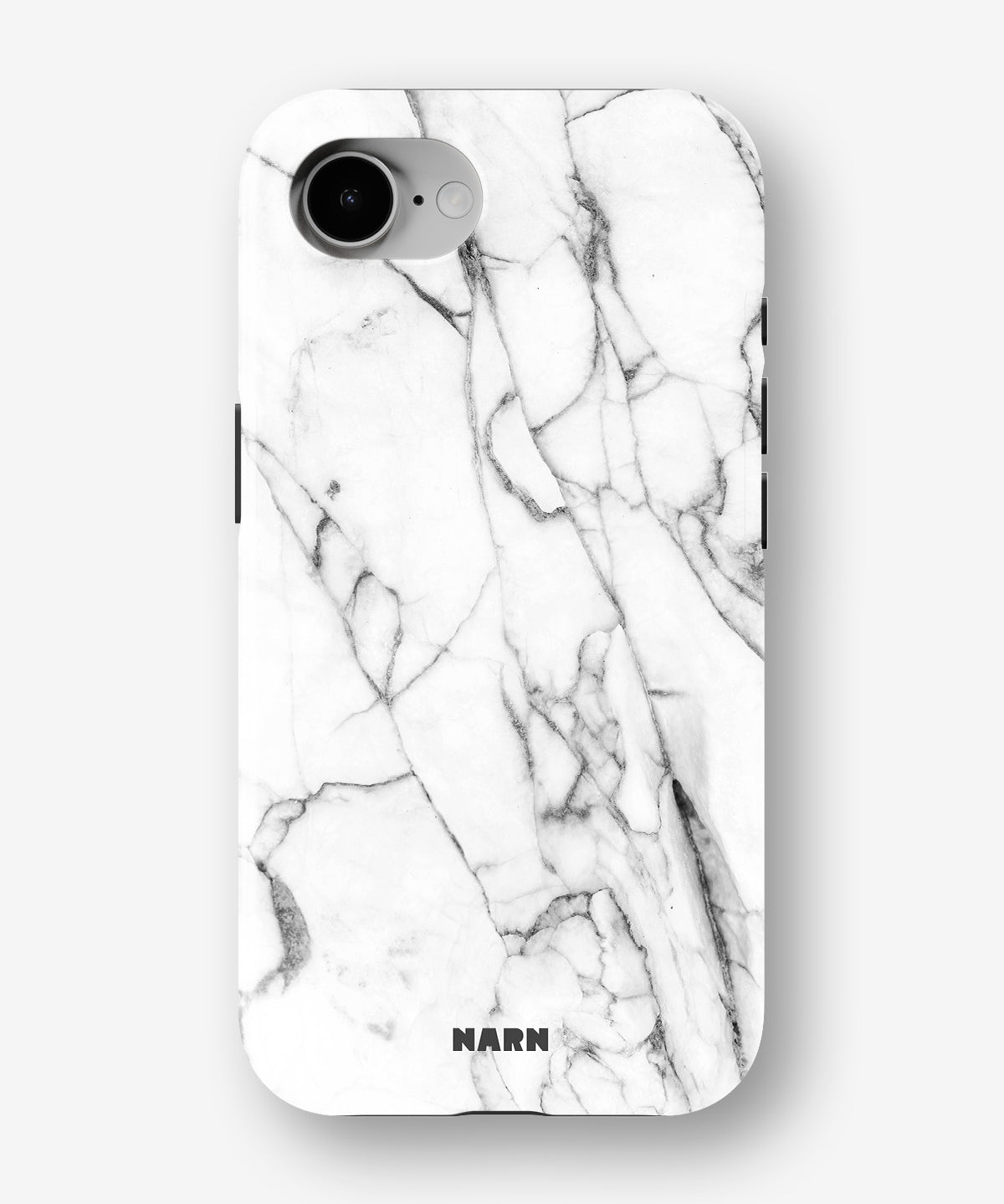 iPhone 17e Tough Case – Milky Marble - View 1