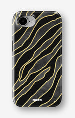 iPhone 17e Tough Case – Golden Zebra - View 1