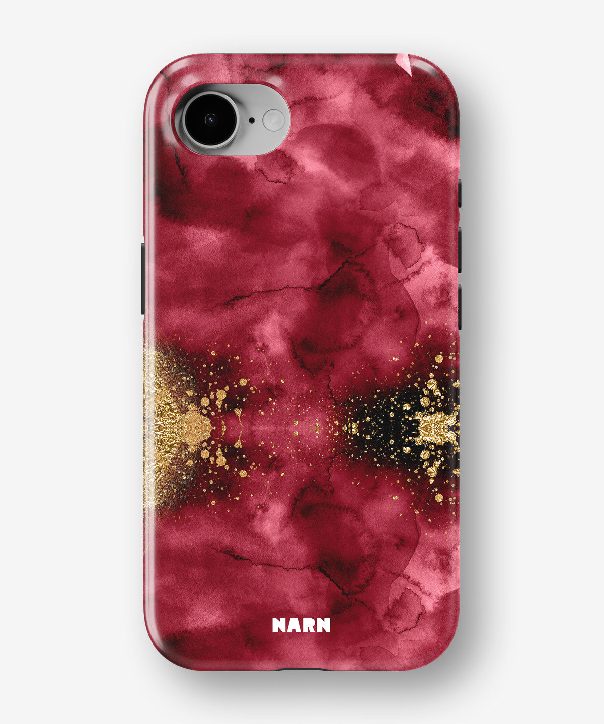 iPhone 17e Tough Case – Burgendy Shimmer - View 1