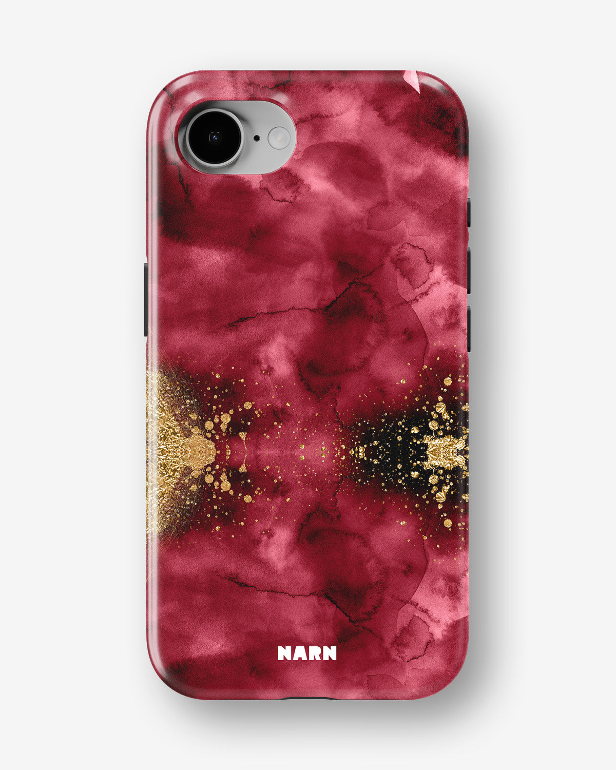 iPhone 17e Tough Case – Burgendy Shimmer - View 1