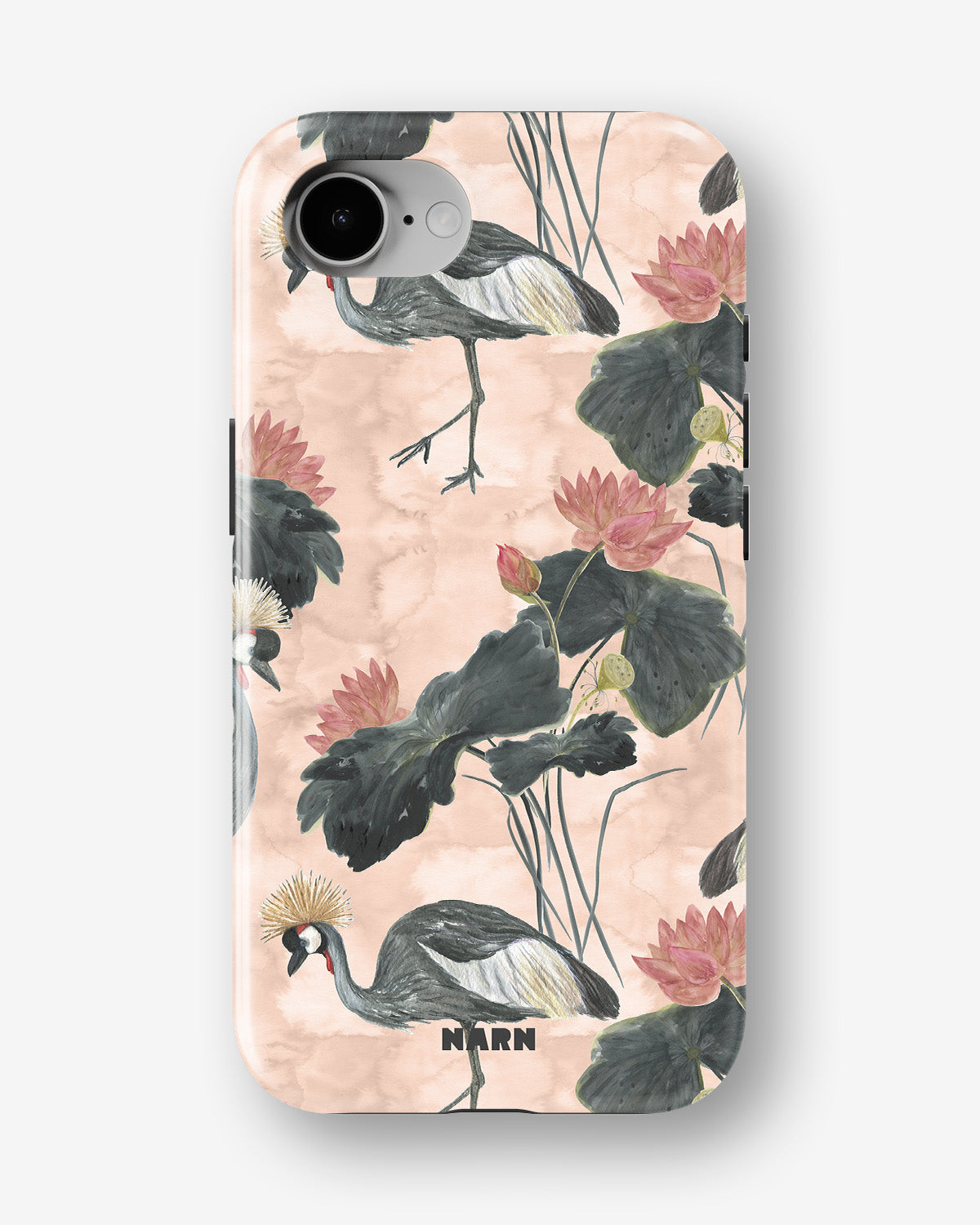 iPhone 17e Tough Case – Crowned Bird - View 1