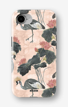 iPhone 17e Tough Case – Crowned Bird - View 1