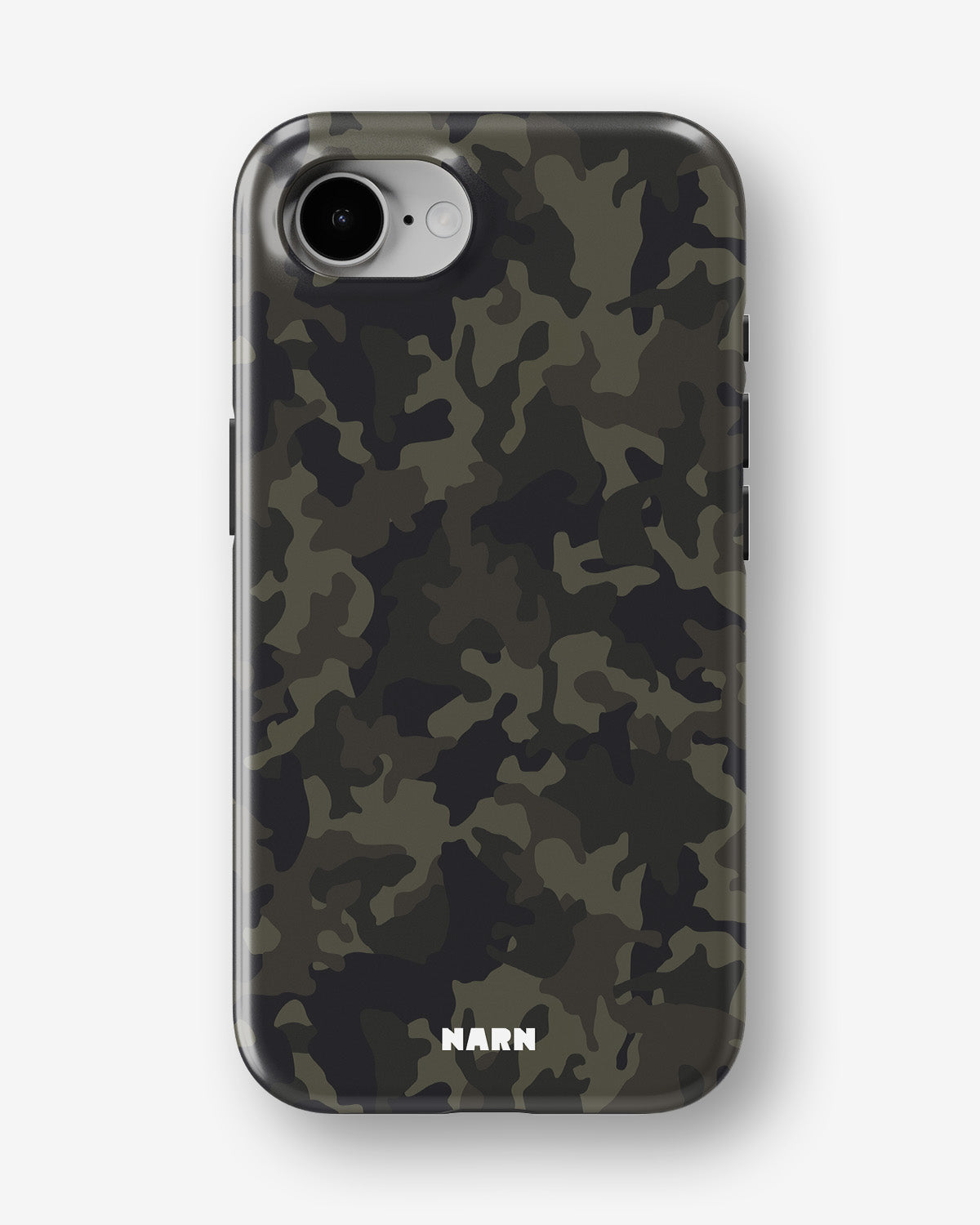 iPhone 17e Tough Case – Jungle Green Camo - View 1